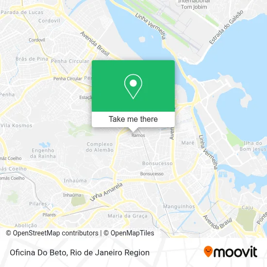 Oficina Do Beto map