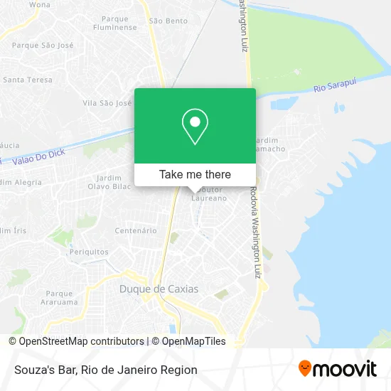 Souza's Bar map