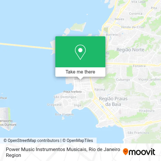 Power Music Instrumentos Musicais map