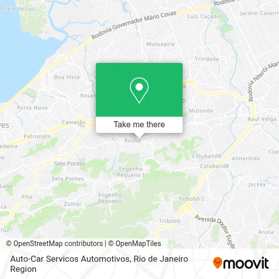 Auto-Car Servicos Automotivos map