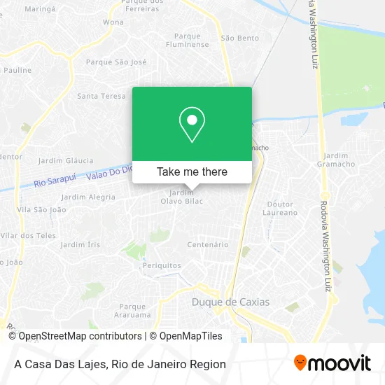 A Casa Das Lajes map