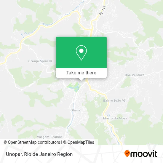 Unopar map