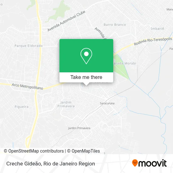 Creche Gideão map