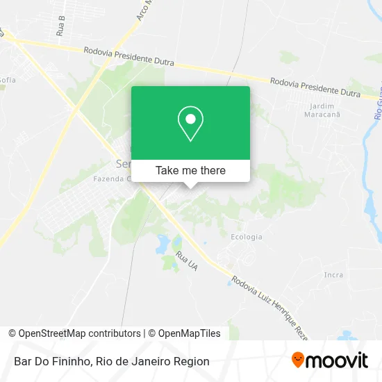 Bar Do Fininho map