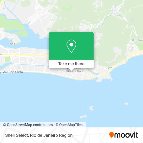 Shell Select map