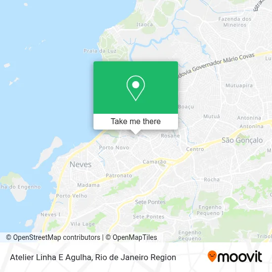 Atelier Linha E Agulha map