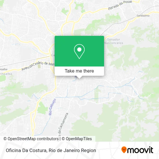 Oficina Da Costura map