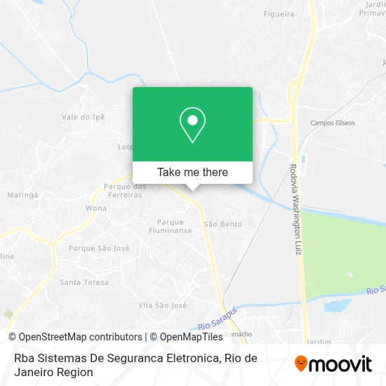 Rba Sistemas De Seguranca Eletronica map