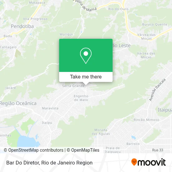 Bar Do Diretor map