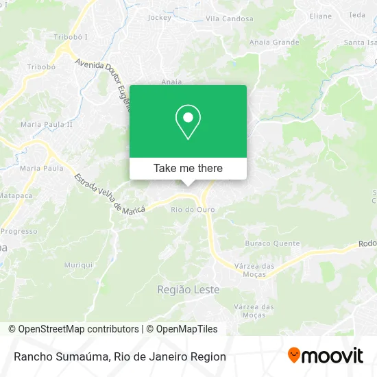 Rancho Sumaúma map