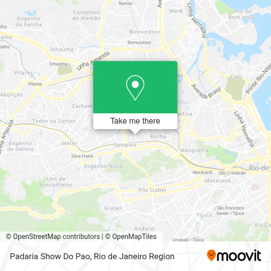Padaria Show Do Pao map