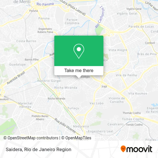 Saidera map