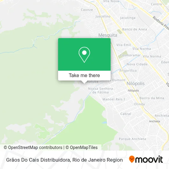 Grãos Do Cais Distribuidora map