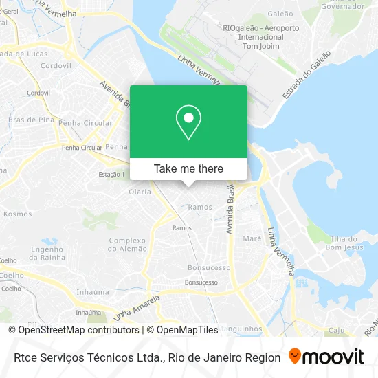 Rtce Serviços Técnicos Ltda. map