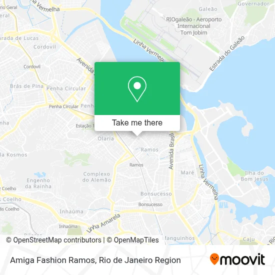 Amiga Fashion Ramos map