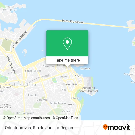 Odontoprovas map