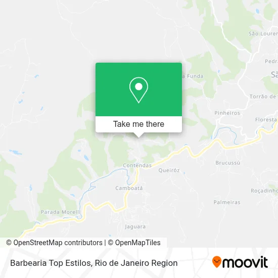 Barbearia Top Estilos map