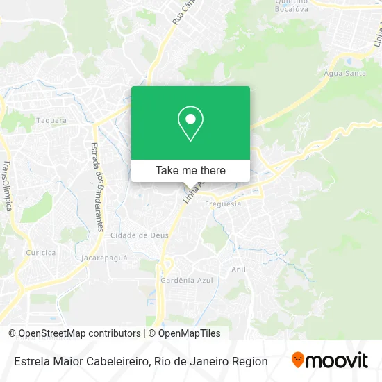 Estrela Maior Cabeleireiro map
