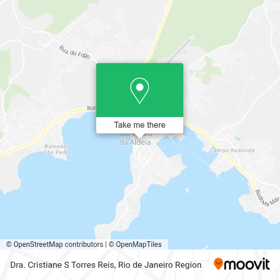 Dra. Cristiane S Torres Reis map