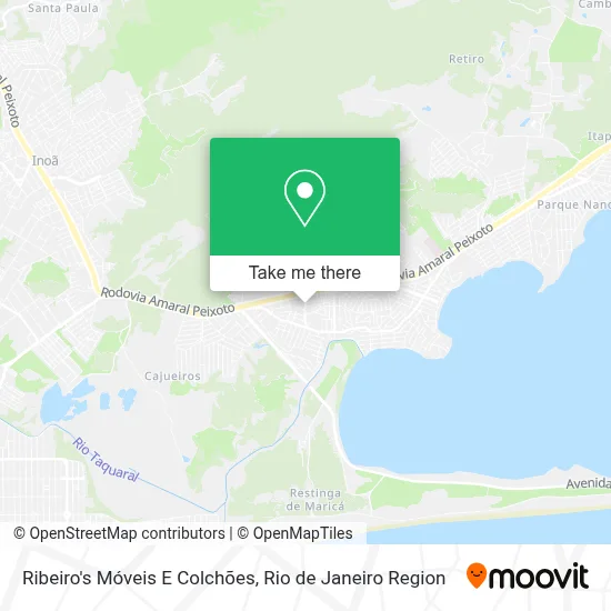 Ribeiro's Móveis E Colchões map