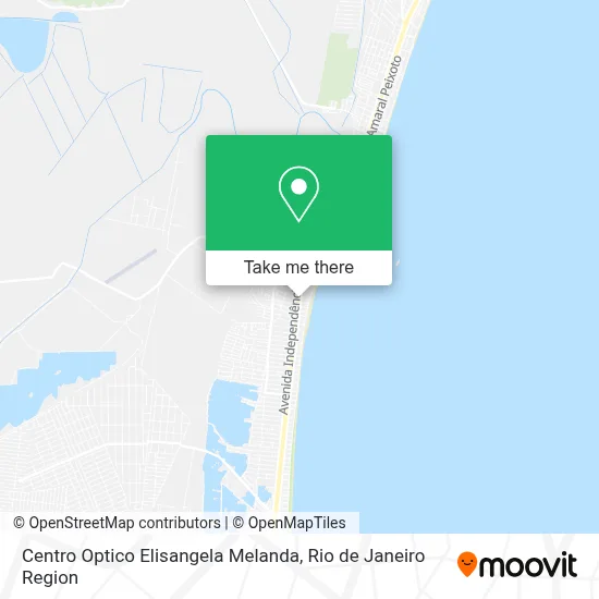 Centro Optico Elisangela Melanda map