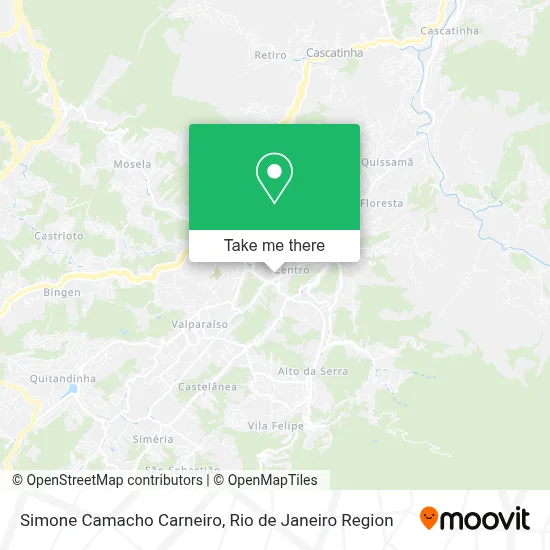 Simone Camacho Carneiro map