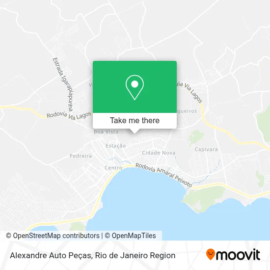 Alexandre Auto Peças map