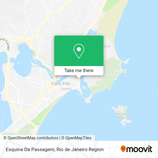 Esquina Da Passagem map