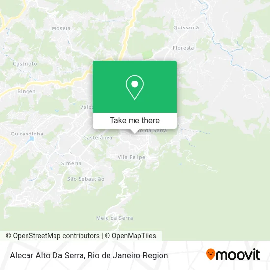 Alecar Alto Da Serra map