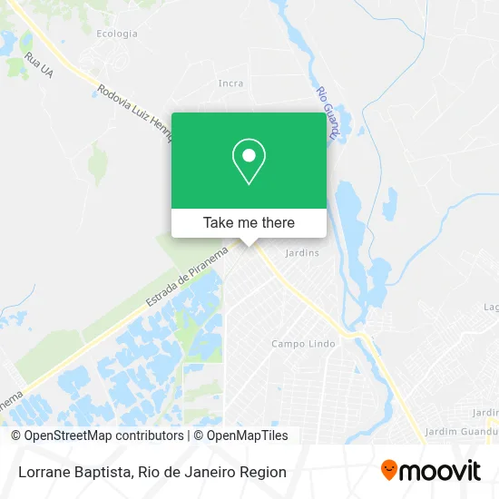 Lorrane Baptista map