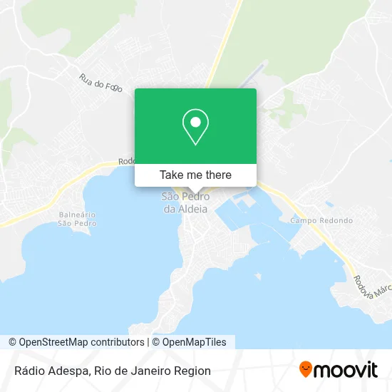 Rádio Adespa map