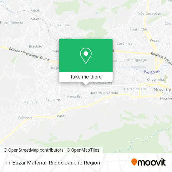 Fr Bazar Material map