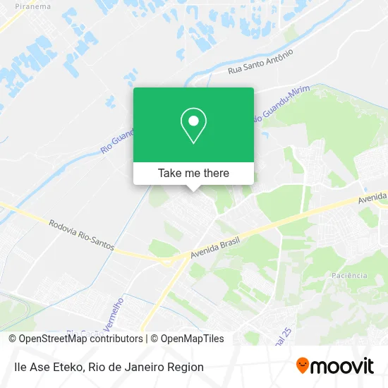 Ile Ase Eteko map