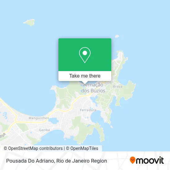 Pousada Do Adriano map