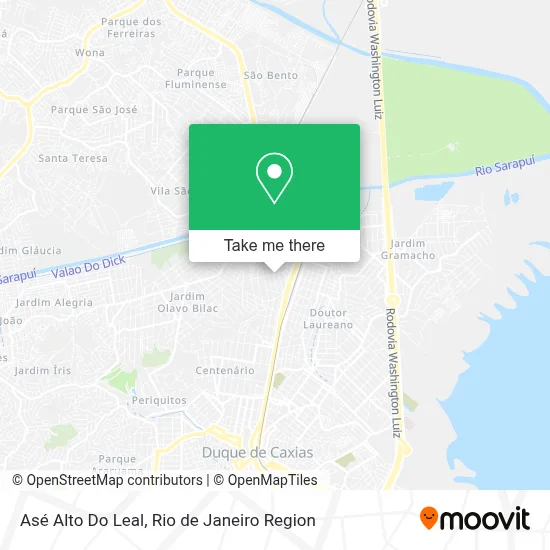 Asé Alto Do Leal map