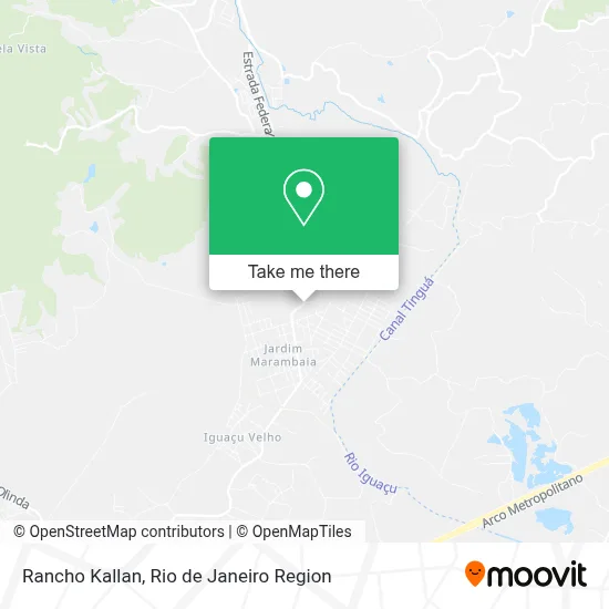 Rancho Kallan map