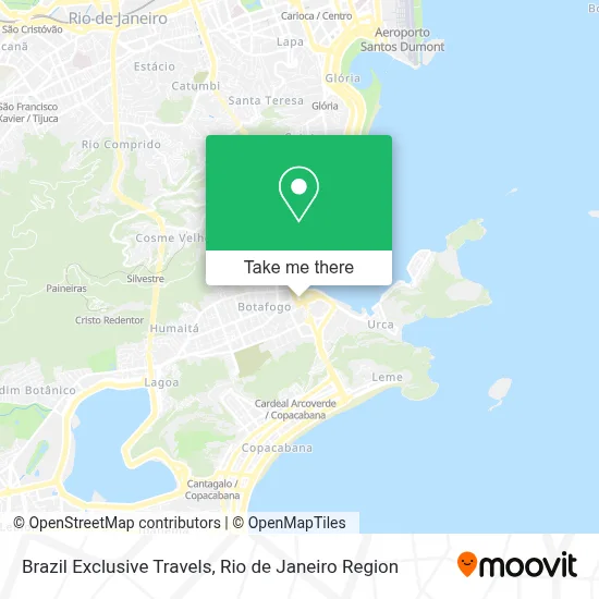 Brazil Exclusive Travels map