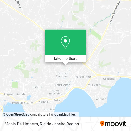 Mania De Limpeza map