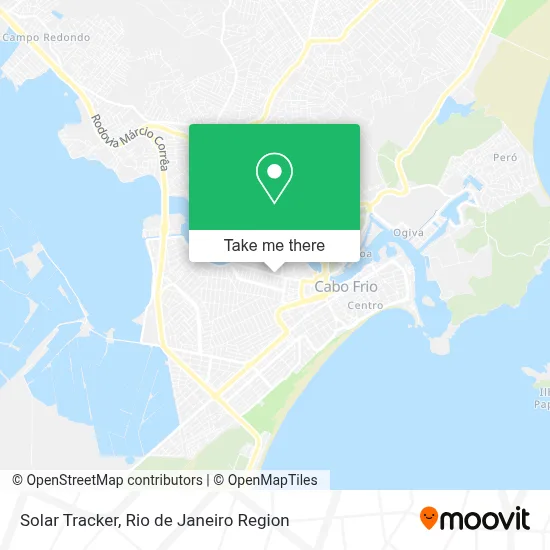 Solar Tracker map
