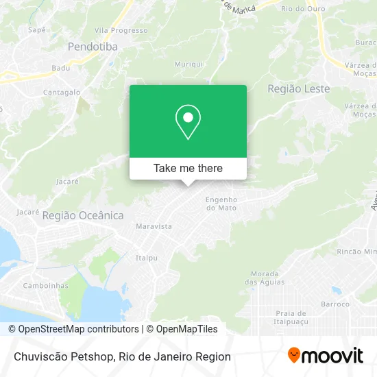 Chuviscão Petshop map