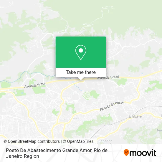 Posto De Abastecimento Grande Amor map