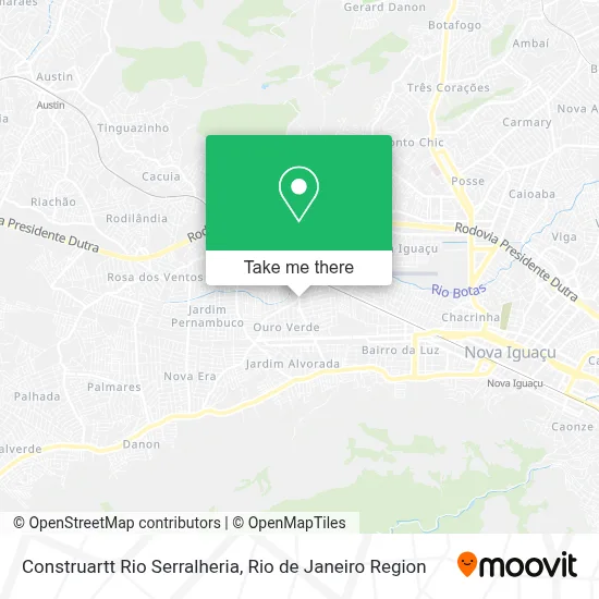 Construartt Rio Serralheria map