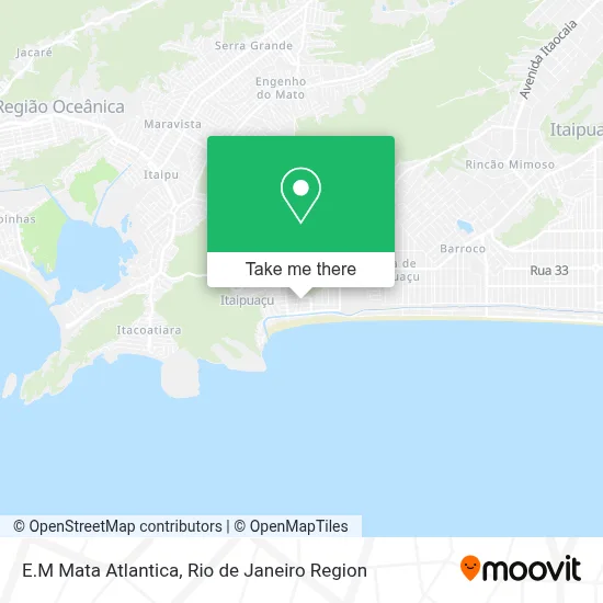 E.M Mata Atlantica map