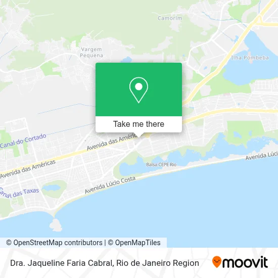 Dra. Jaqueline Faria Cabral map