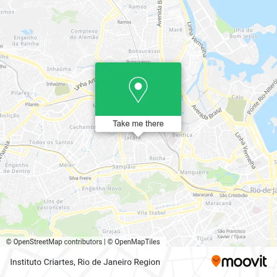 Instituto Criartes map