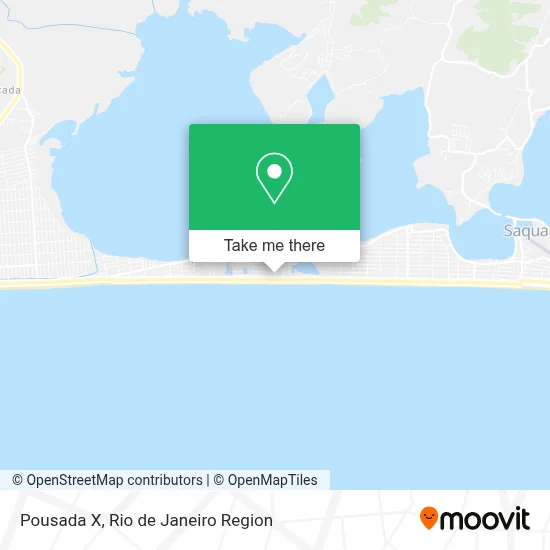 Pousada X map