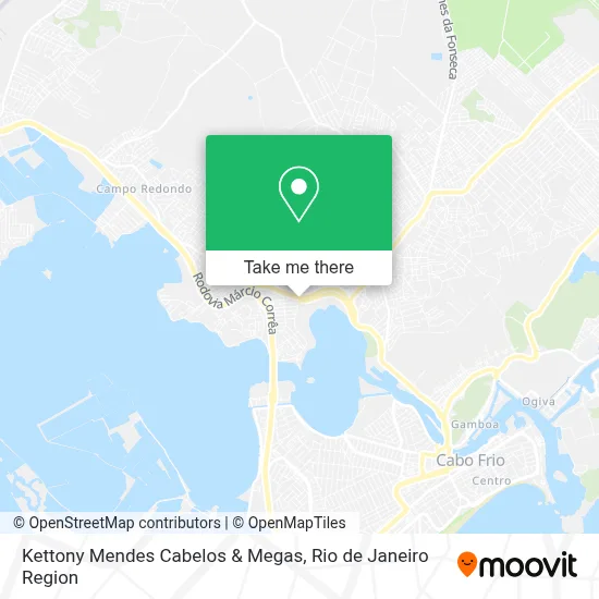 Kettony Mendes Cabelos & Megas map