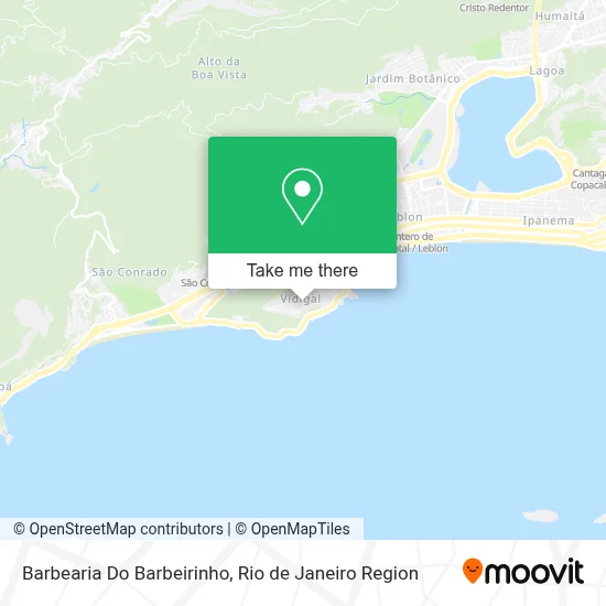 Barbearia Do Barbeirinho map