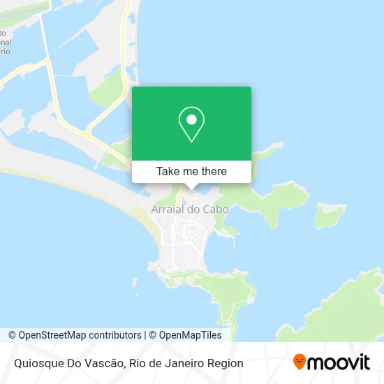 Quiosque Do Vascão map