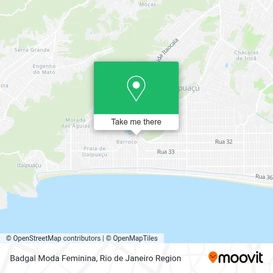 Badgal Moda Feminina map